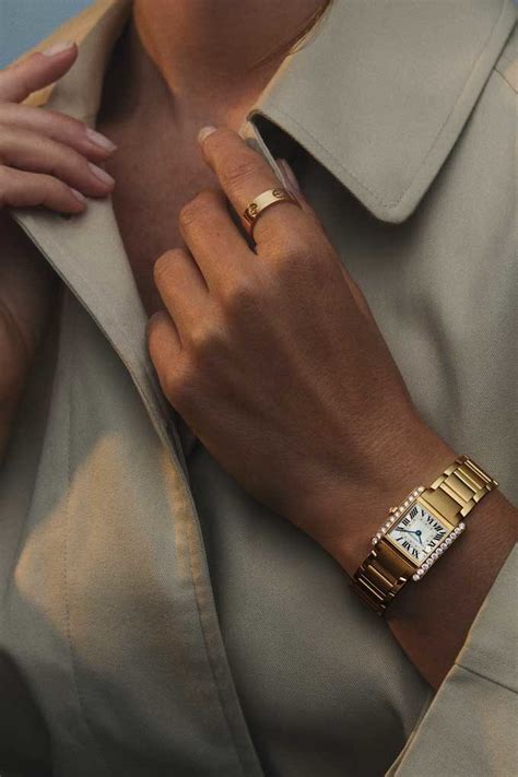 cartier tank française cast